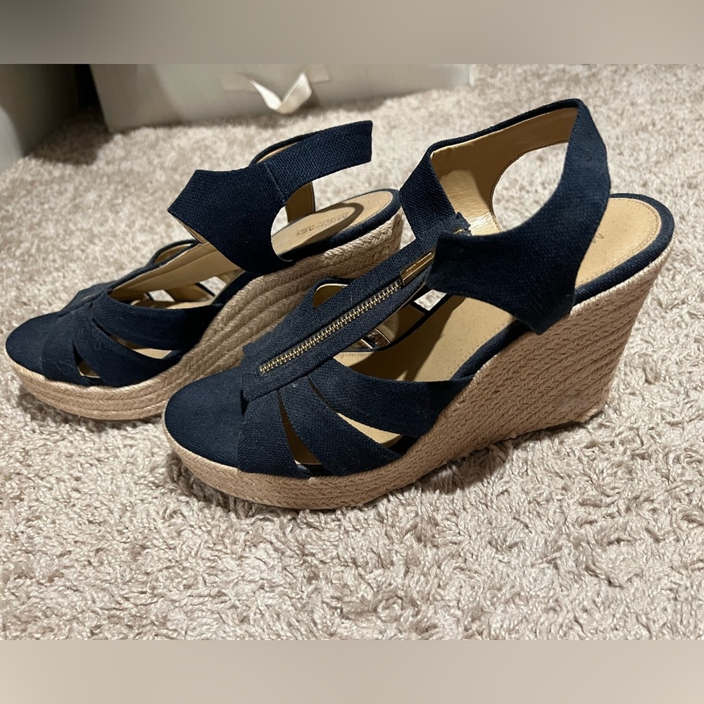 michael kors heeled sandals